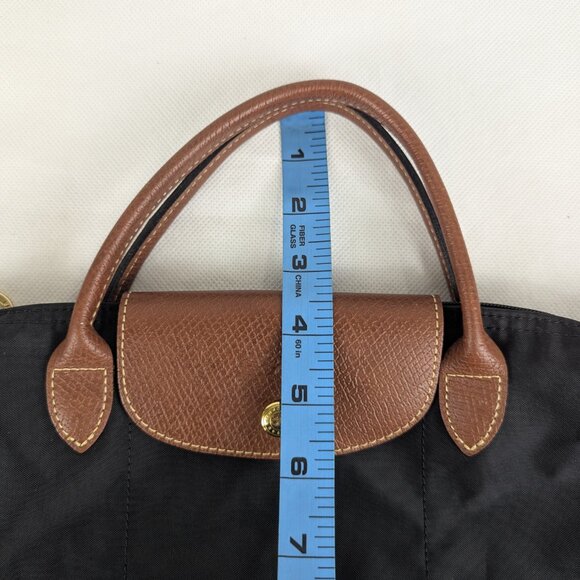 Longchamp Le Pliage Nylon Black Tote Bag – Preloved Authentic, Fast Shipping! - Picture 14 of 15